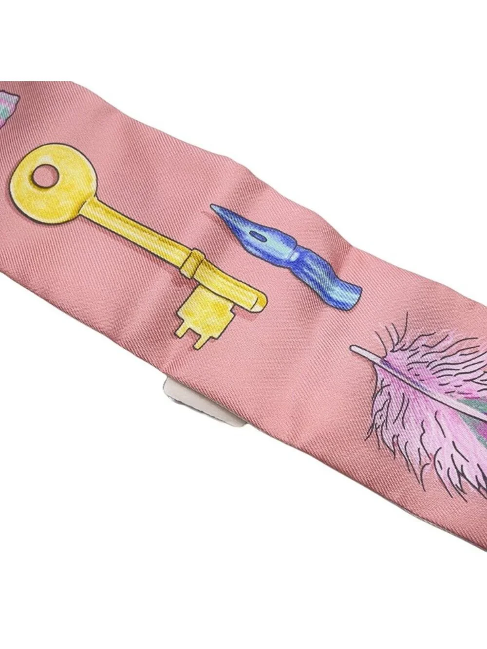 ★SOLD★ Hermes Scarf Twill in the Pocket - Picture 5 of 9